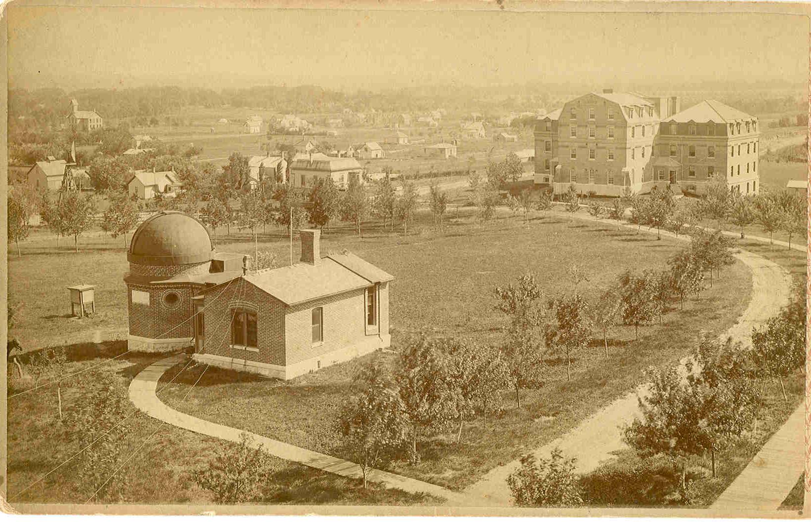 1893 View of Doane Campus